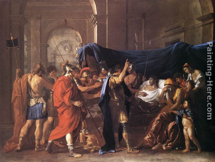 Nicolas Poussin The Death of Germanicus